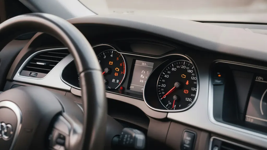 Audi A4 B8 – kontrolki i komunikaty na desce rozdzielczej