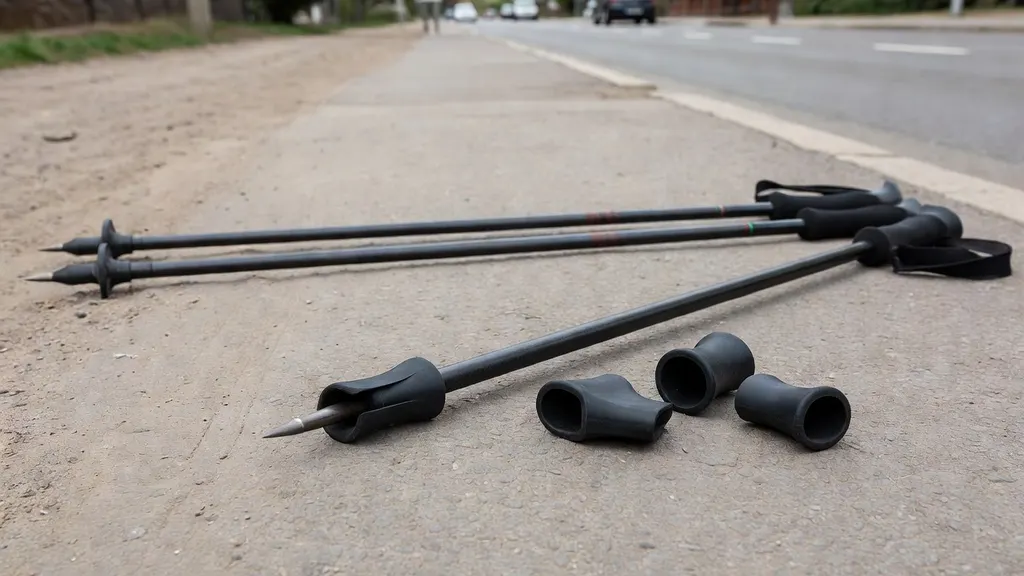 Jak prawidłowo założyć buciki na kijki nordic walking?