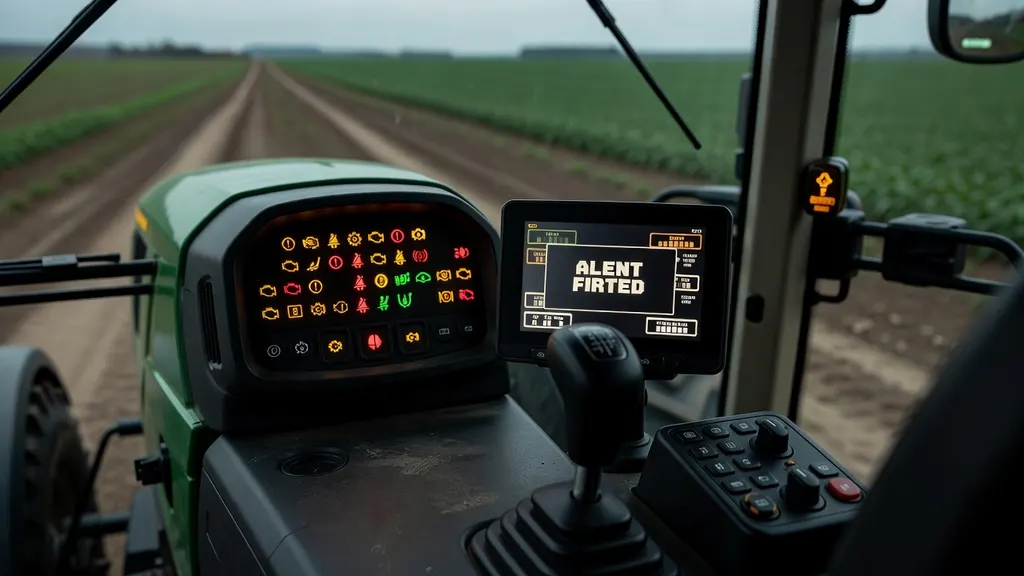 John Deere – kontrolki i komunikaty operatora
