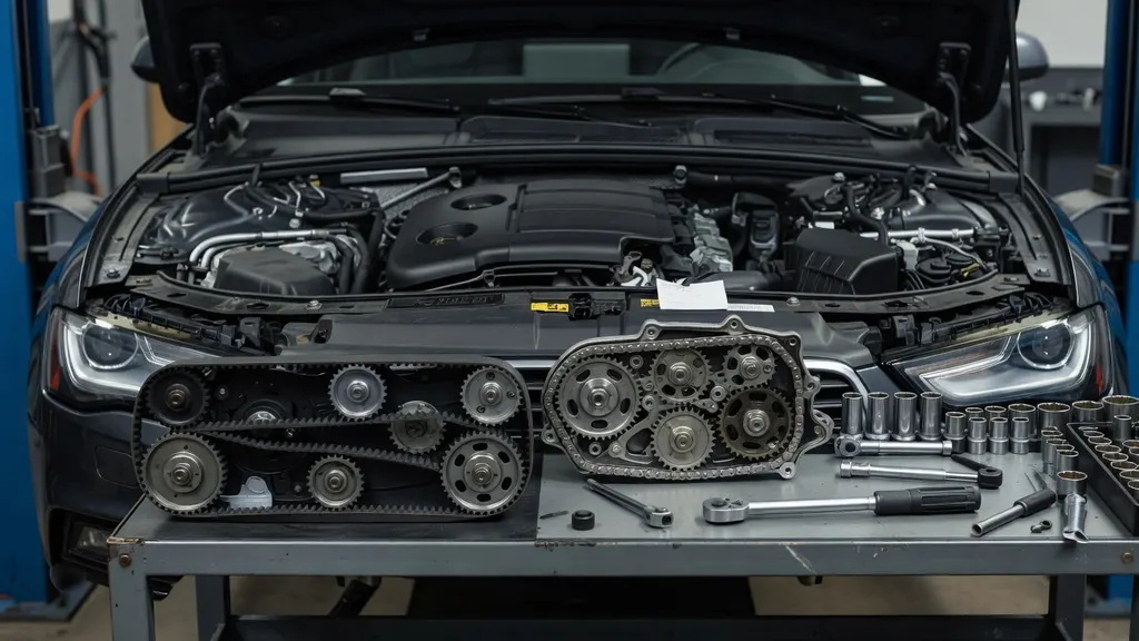 Rozrząd w Audi A4 B8 2.0 TDI – kiedy go wymienić?