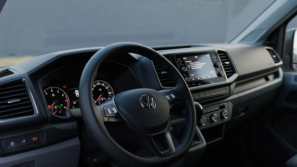 VW Crafter – opis kontrolek i komunikatów